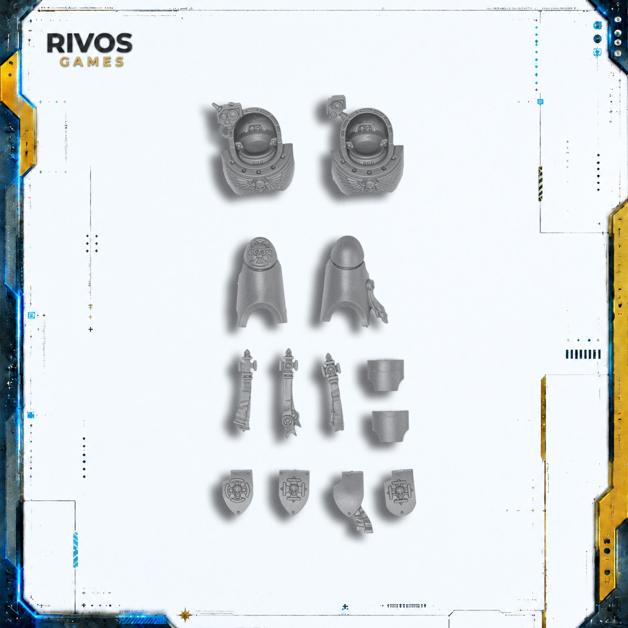Warhammer 40K Space Marines Terminator Squad Accessories - Bits (Bitz)