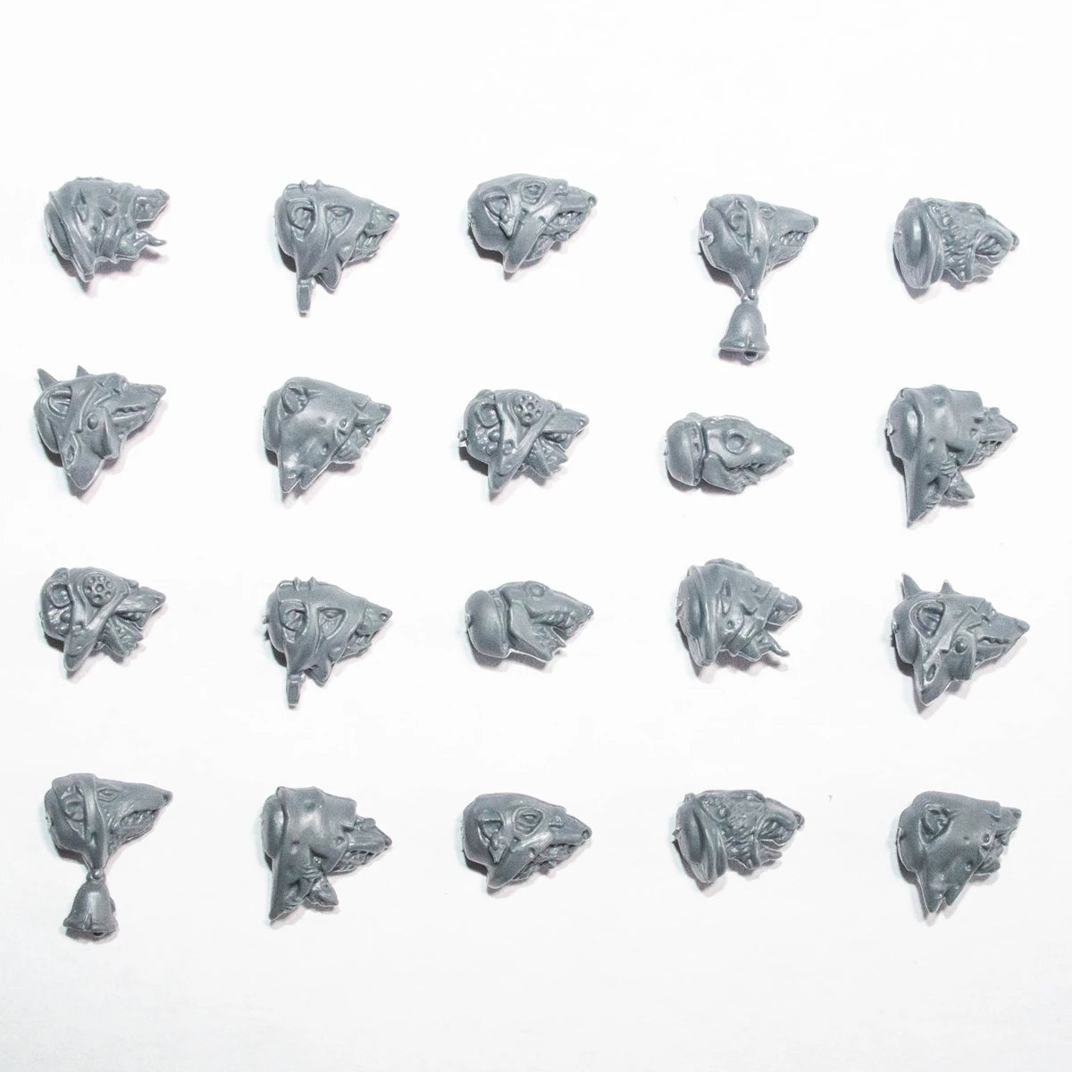 Warhammer Skaven Plague Monks Heads x 20  Bits Bitz