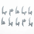 Warhammer Skaven Plague Monks Foetid Blade x 10 B  Bits Bitz