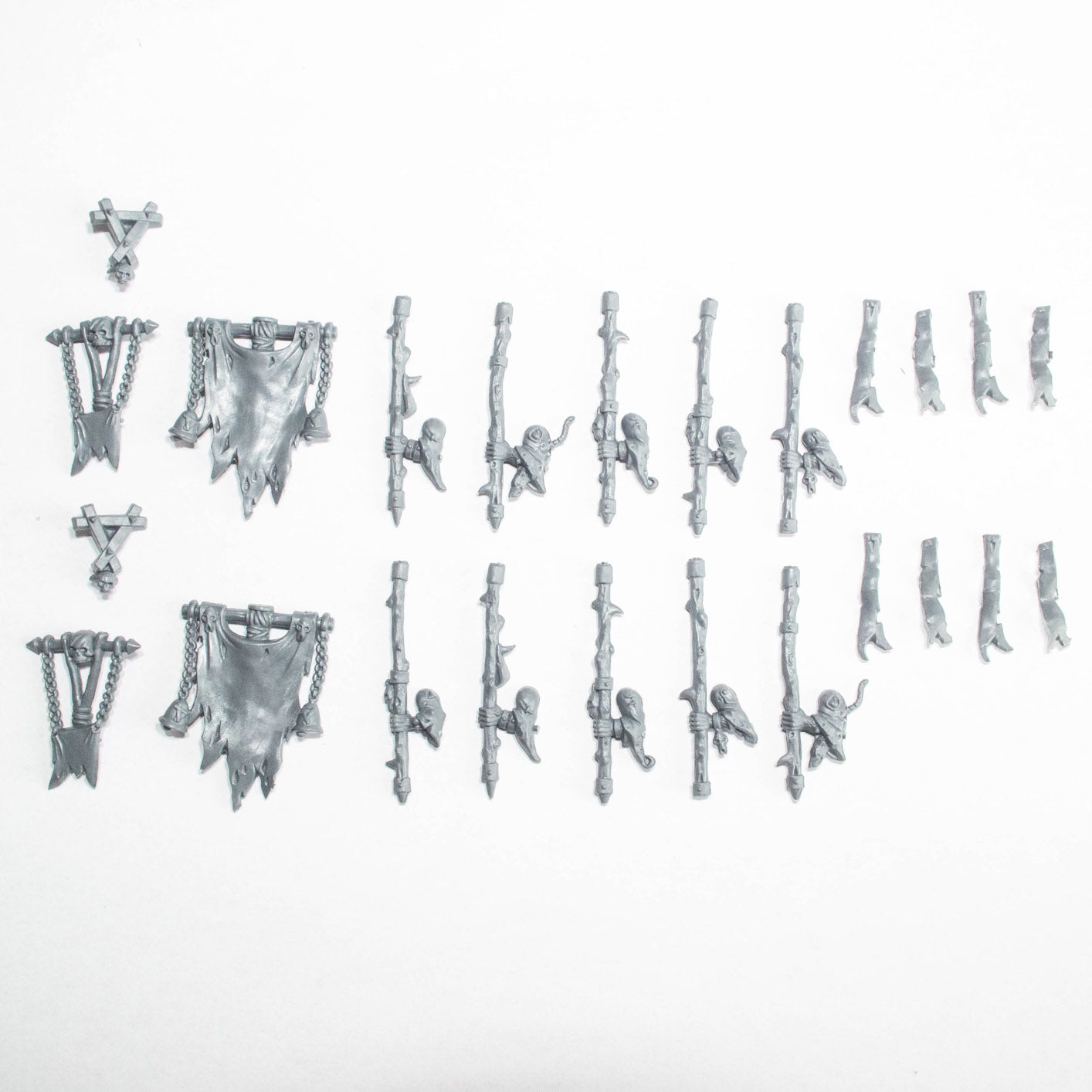 Skaven Plague Monks Woe Stave x 10 - Age of Sigmar - Spare Part