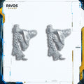 Warhammer Skaven Plague Monks Bale Chime x 2 - Bits (Bitz)