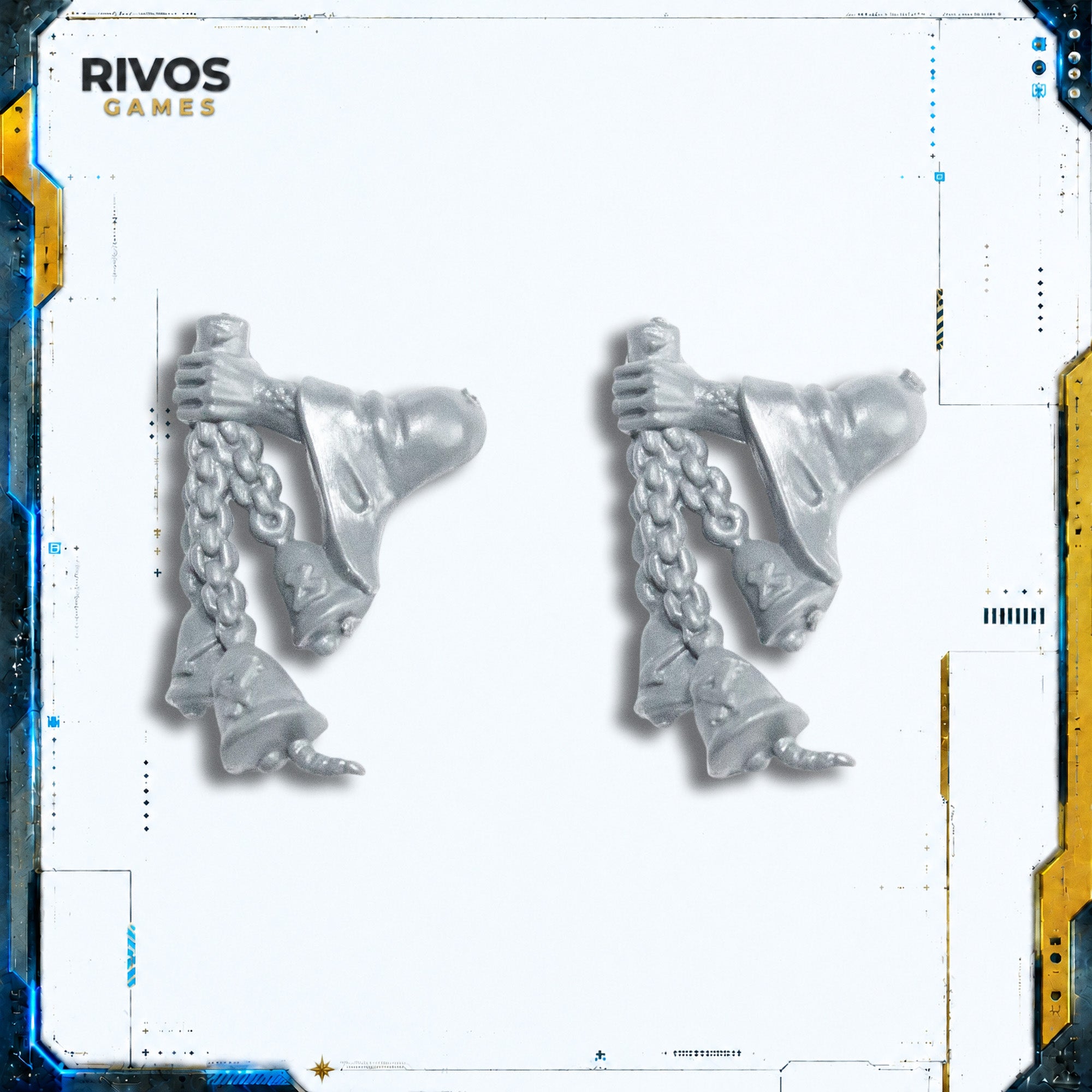 Warhammer Skaven Plague Monks Bale Chime x 2 - Bits (Bitz)