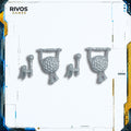 Warhammer Skaven Plague Monks Doom Gong x 2 - Bits (Bitz)