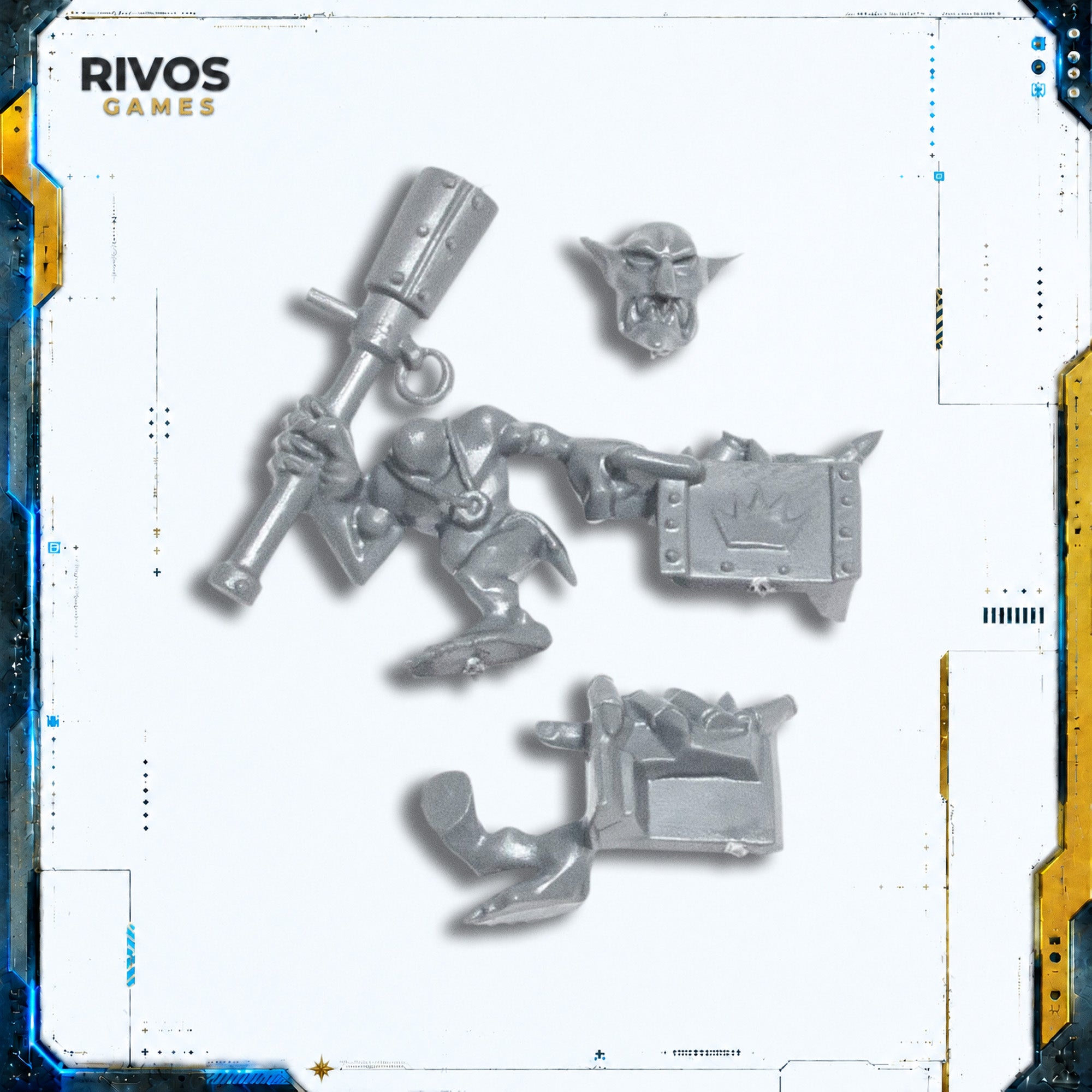 Warhammer 40K Orks Ork Nobz Grot Ammo Runt - Bits (Bitz)