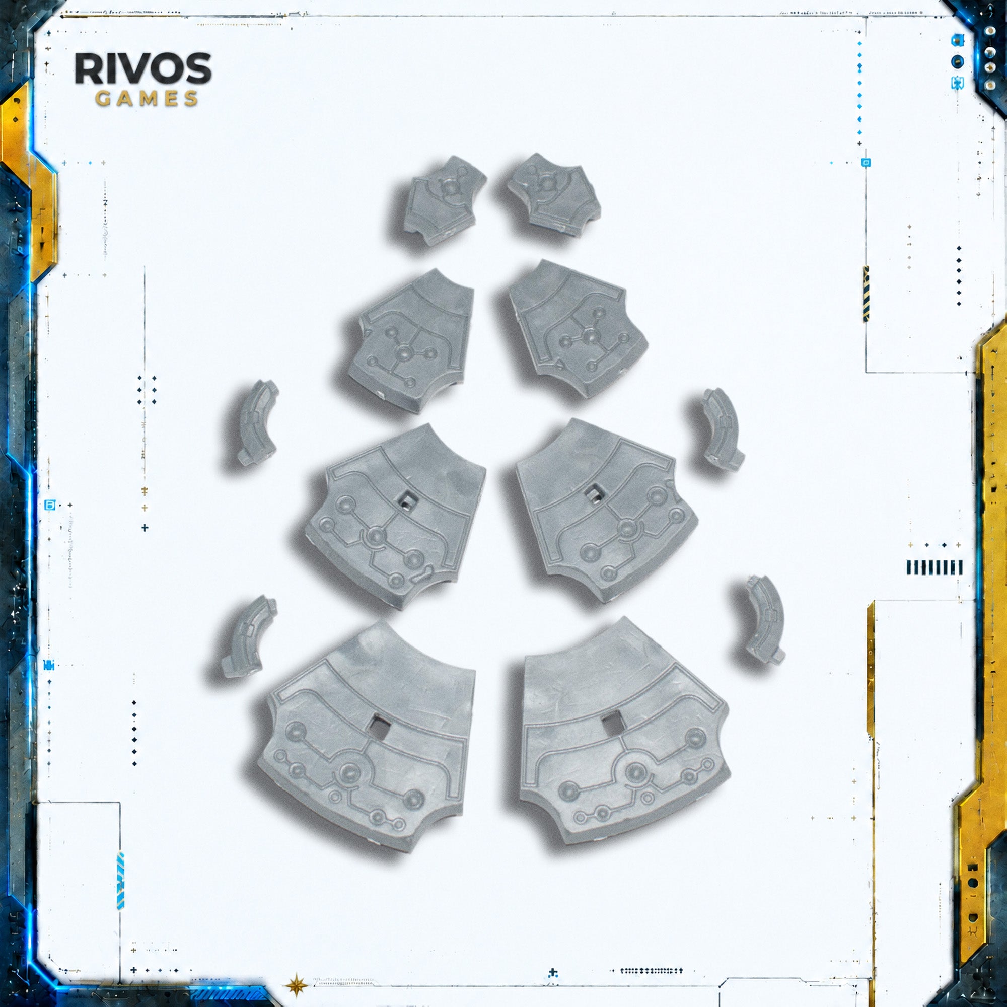 Warhammer 40K Necrons Szarekh The Silent King Dais of Dominion Stairs - Bits (Bitz)