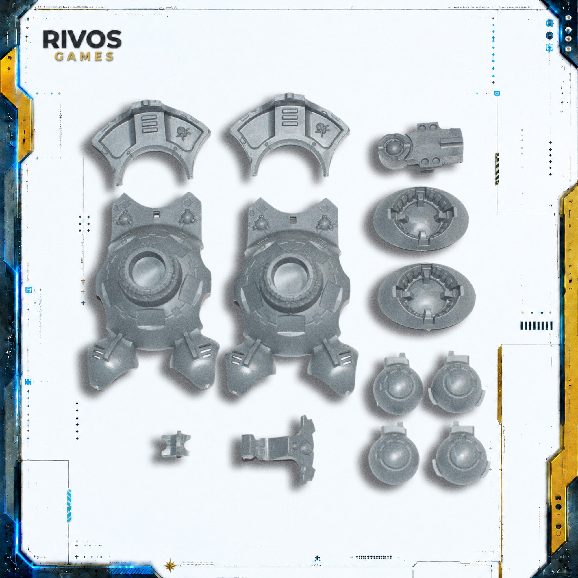 Warhammer 40K Necrons Szarekh The Silent King Dais of Dominion Chasis - Bits (Bitz)