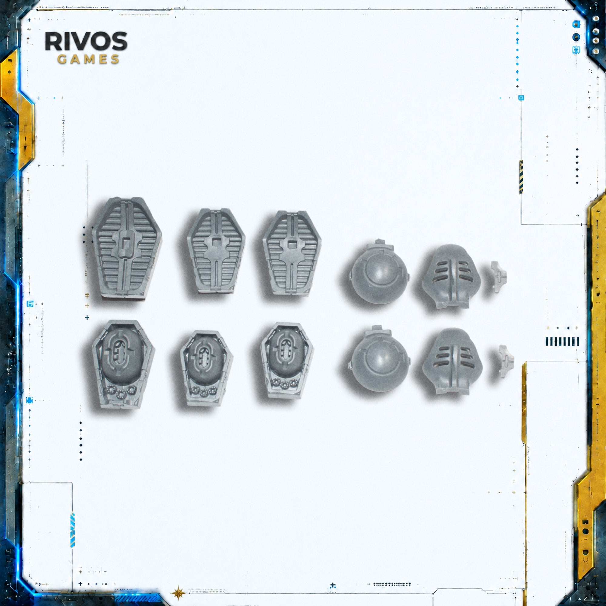 Warhammer 40K Necrons Szarekh The Silent King Dais of Dominion Thrusters - Bits (Bitz)