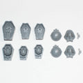 Warhammer 40K Necrons Szarekh The Silent King Dais of Dominion Thrusters Bits
