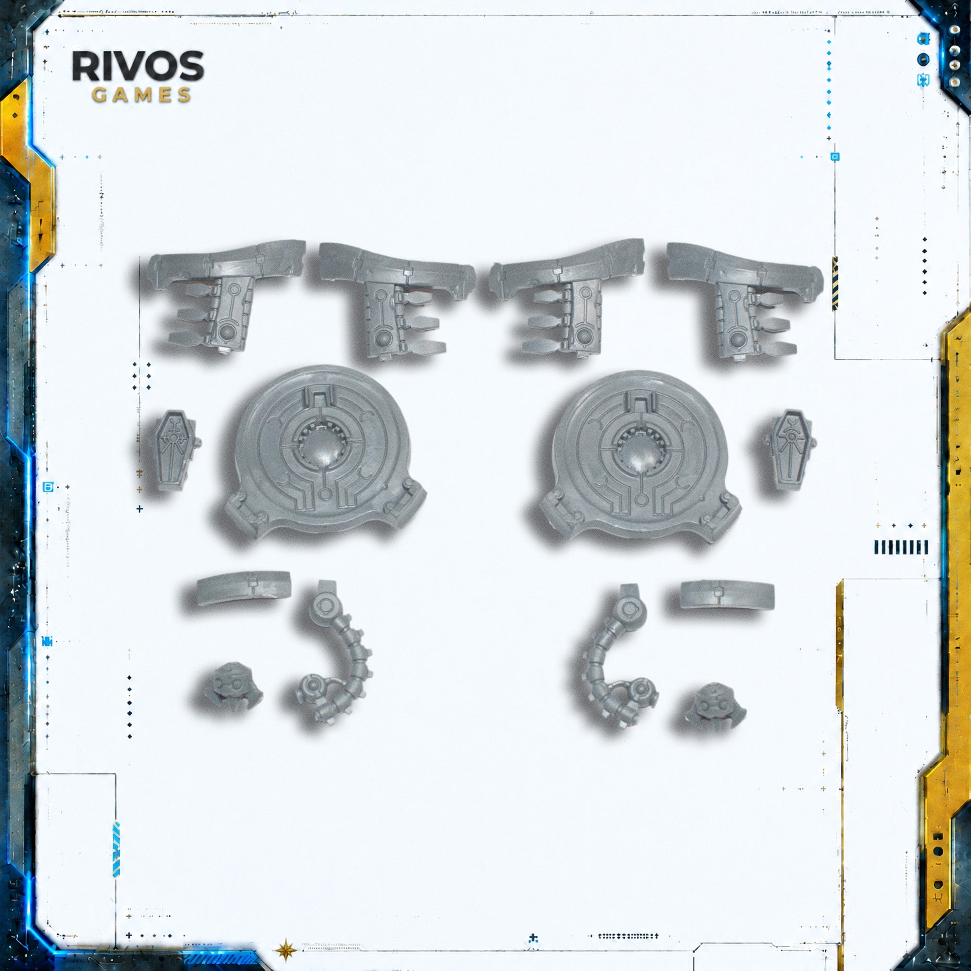 Warhammer 40K Necrons Szarekh The Silent King Dais of Dominion Pulpits - Bits (Bitz)