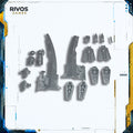 Warhammer 40K Necrons Szarekh The Silent King Dais of Dominion Pillar - Bits (Bitz)