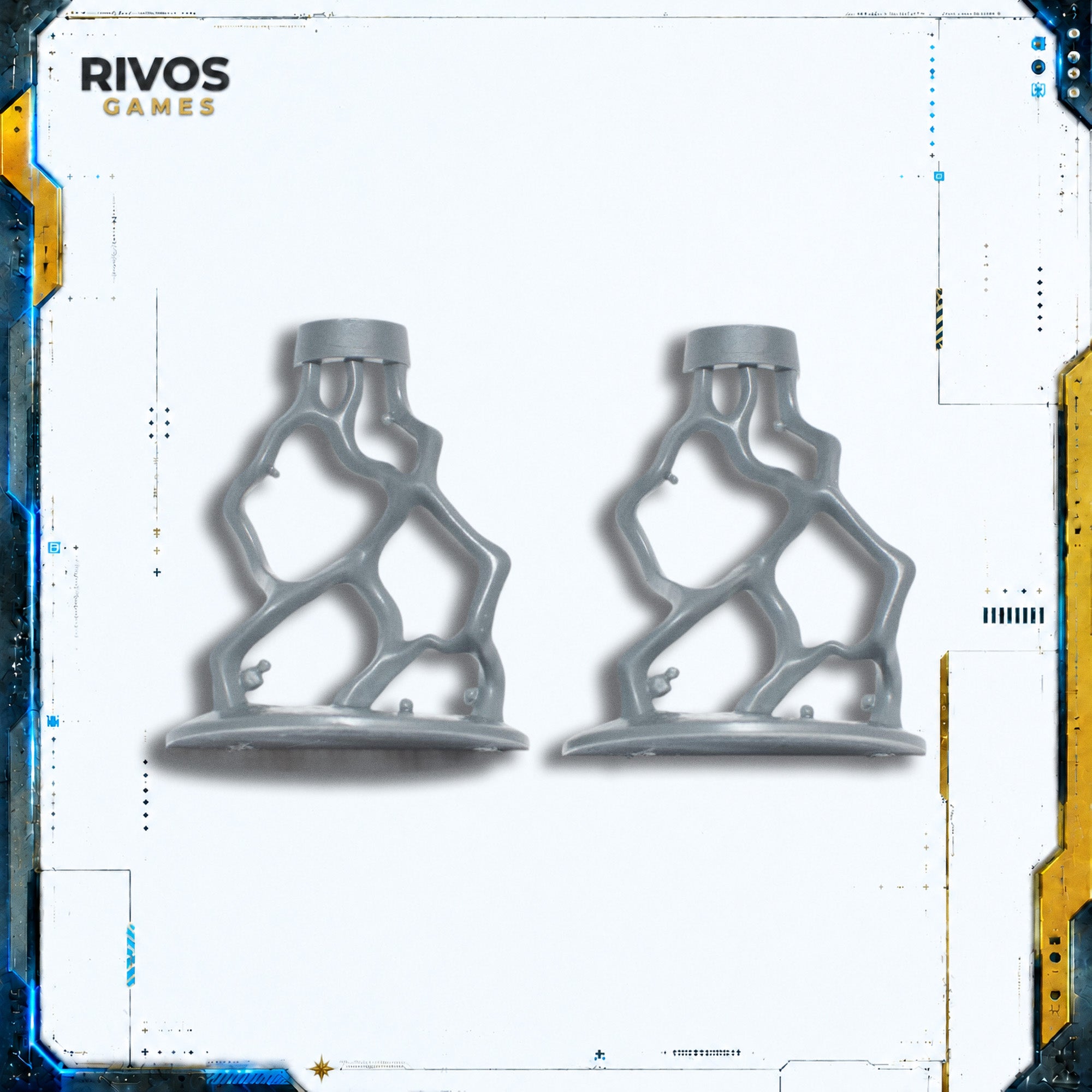 Warhammer 40K Necrons Szarekh The Silent King Hover Stand - Bits (Bitz)