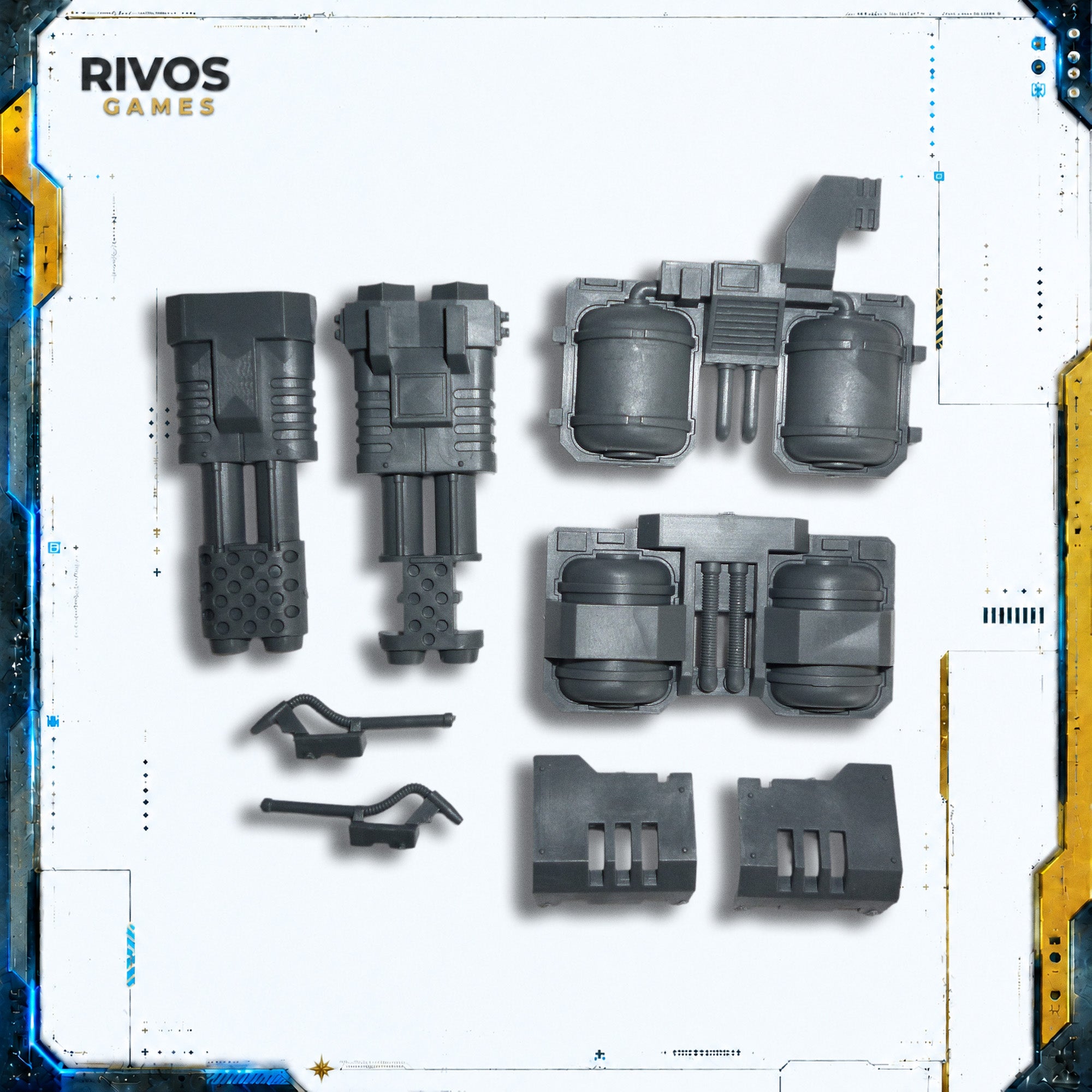 Warhammer 40K Blood Angels Baal Predator Flamestorm Cannon - Bits (Bitz)