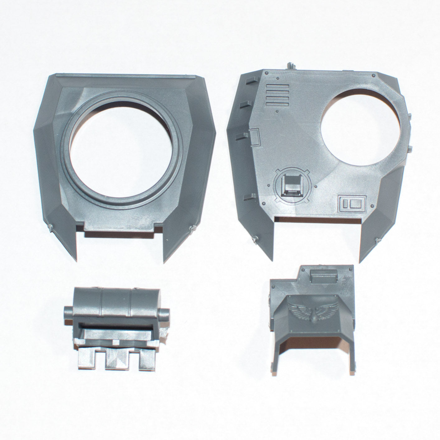 Blood Angels Baal Predator Turret - Warhammer - Authentic Sprue