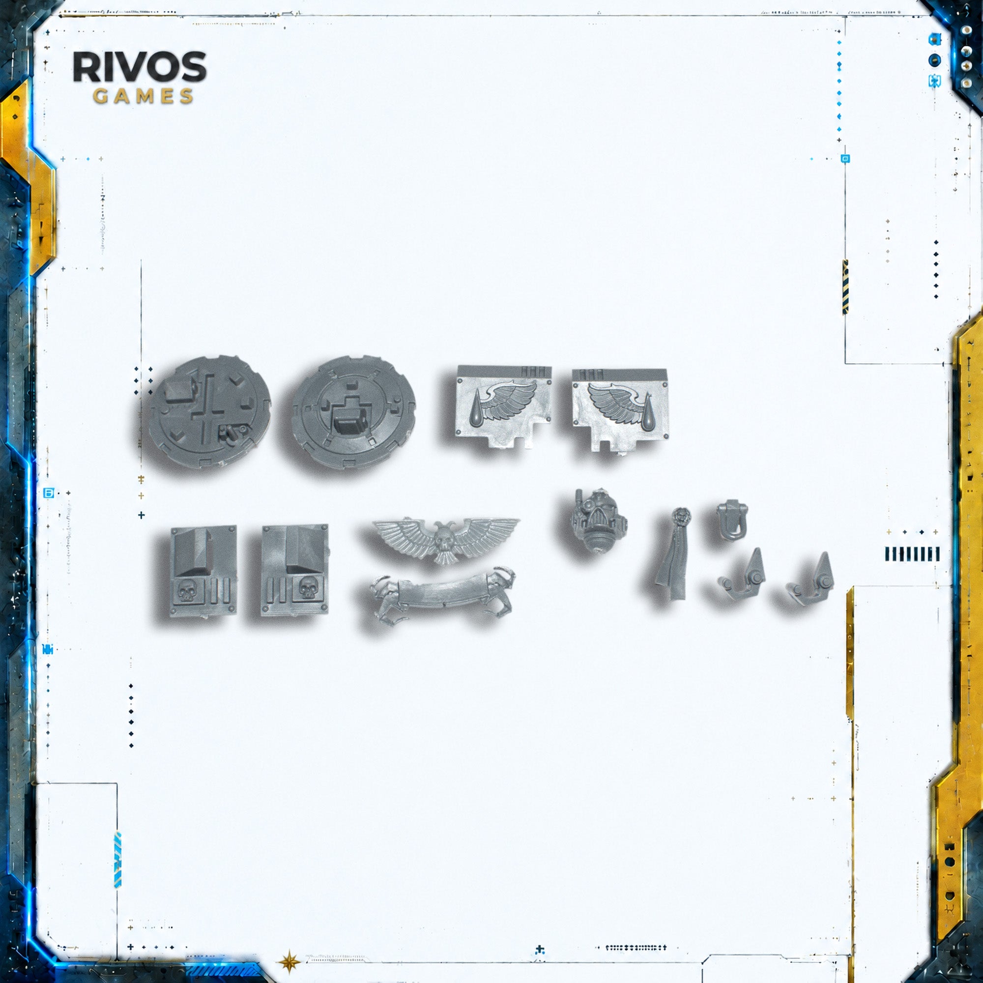 Warhammer 40K Blood Angels Baal Predator Accessories - Bits (Bitz)