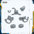 Warhammer 40K Leagues of Votann Cthonian Beserks Concussion Gauntlets - Bits (Bitz)