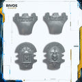 Warhammer 40K Grey Knights Nemesis Dreadknight Knee Pads - Bits (Bitz)