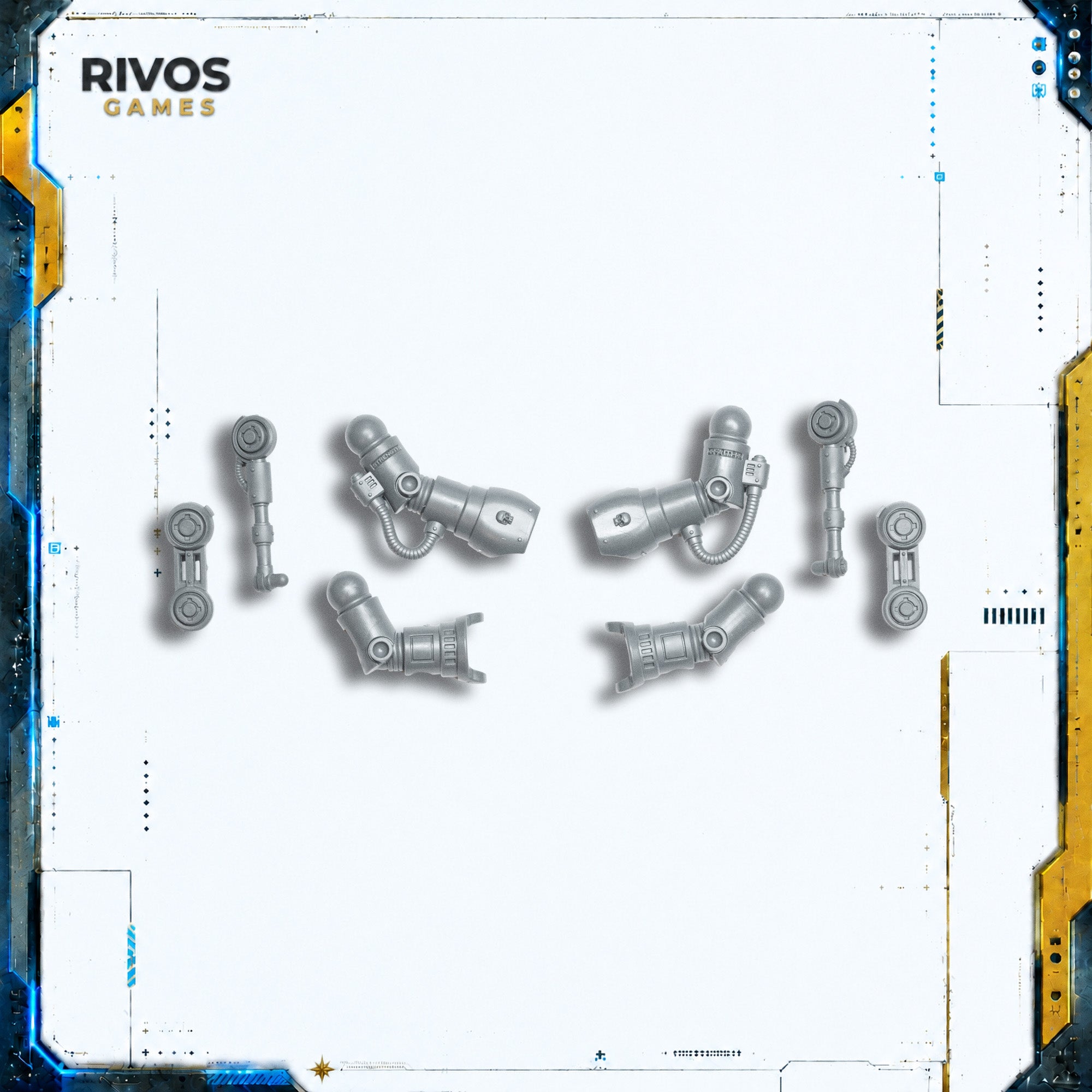 Warhammer 40K Grey Knights Nemesis Dreadknight Arms - Bits (Bitz)