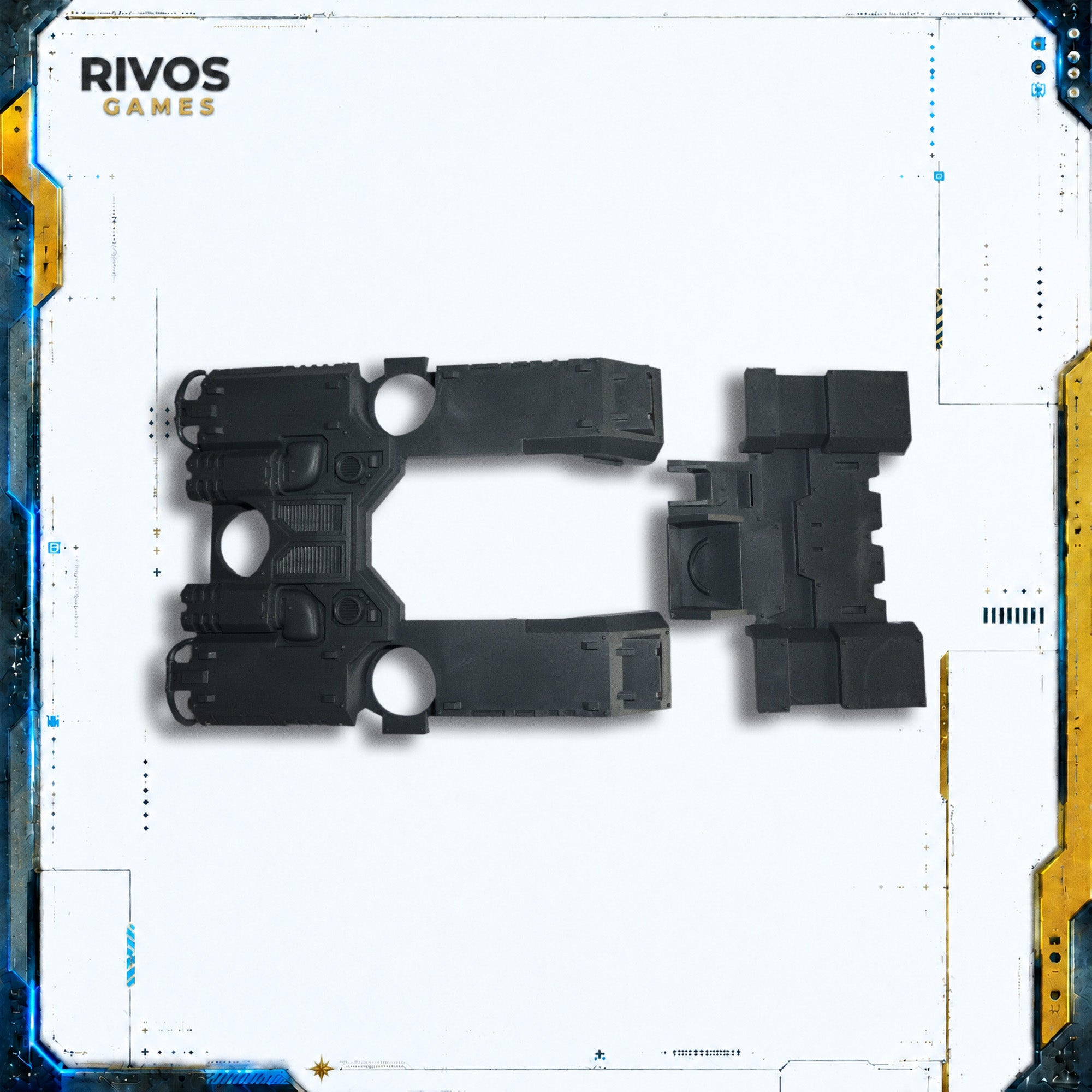 Warhammer 40K Space Marines Primaris Repulsor Hull Roof - Bits (Bitz)