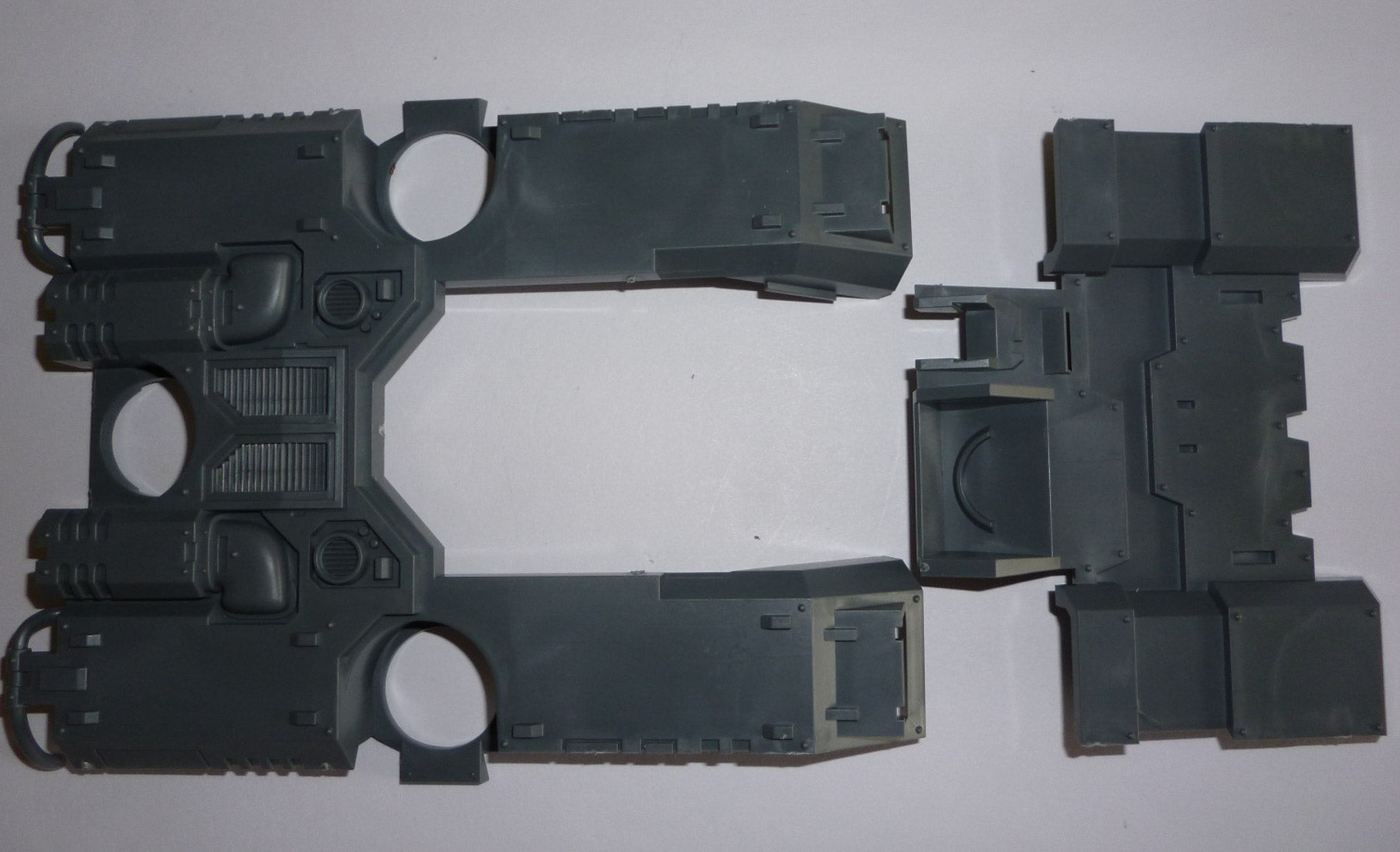 Space Marines Primaris Repulsor Hull Roof - Space Marines - Kitbash Bit