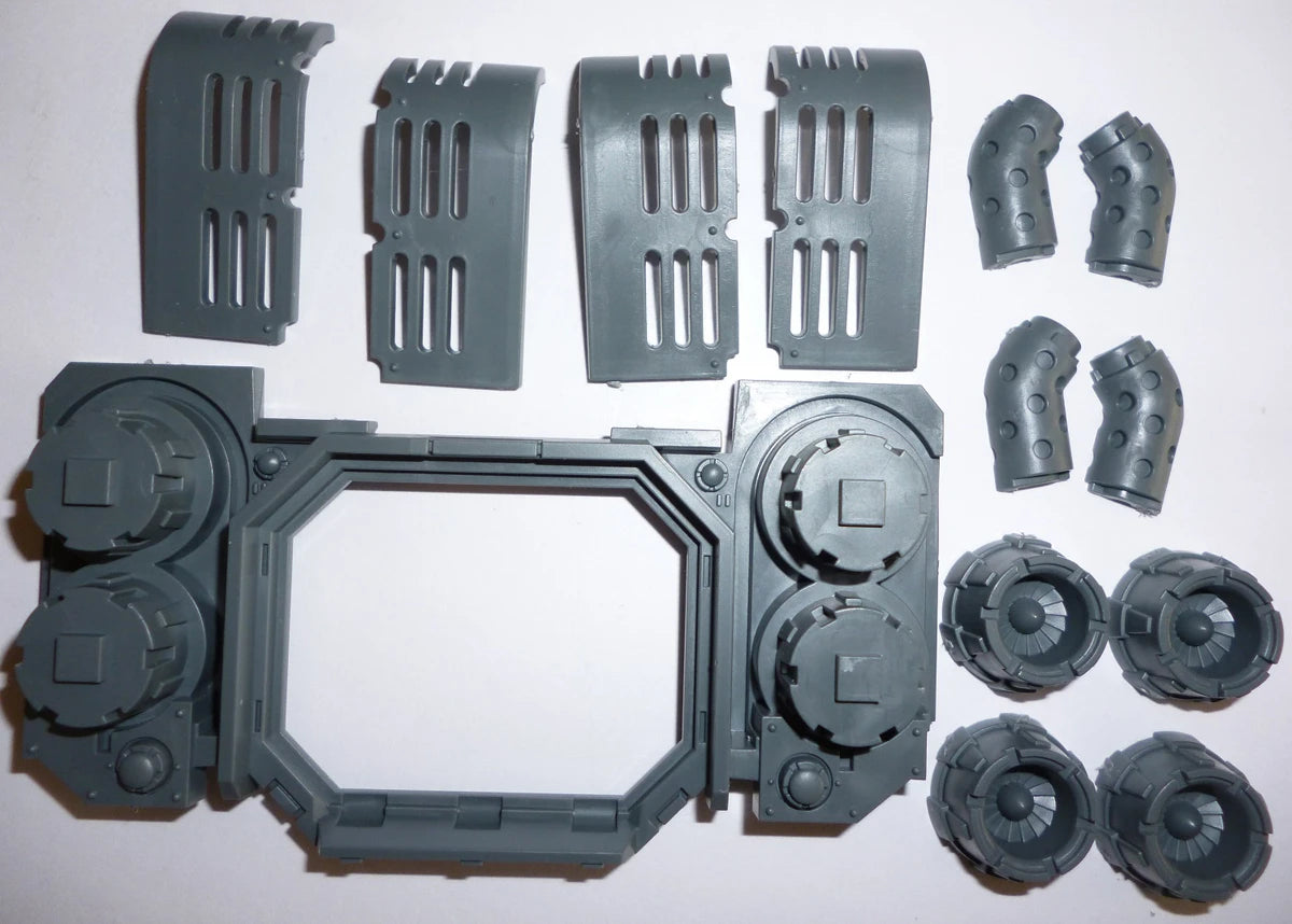 Warhammer 40K Space Marines Primaris Repulsor Engine and Exhausts Bits Bitz