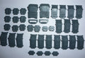 Space Marines Primaris Repulsor Tread Plates - Space Marines - Authentic Sprue