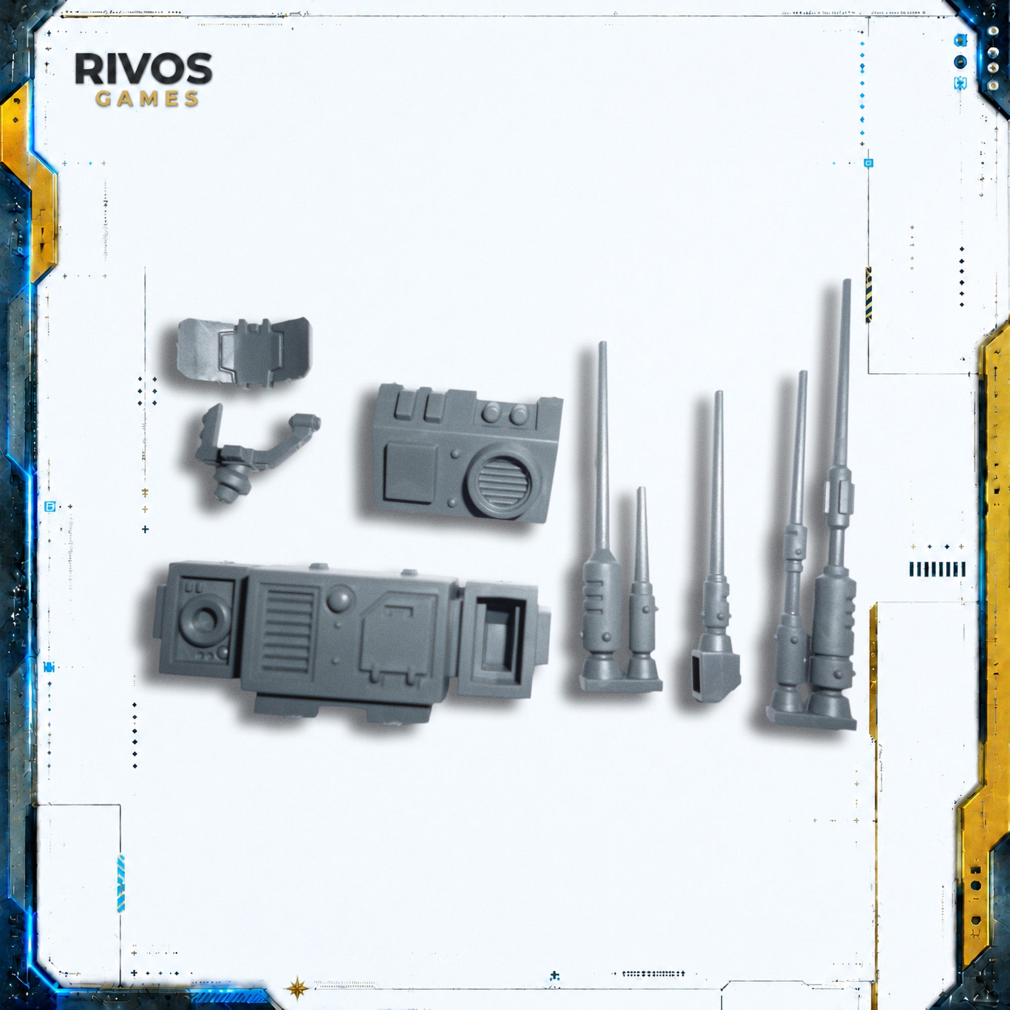 Warhammer 40K Space Marines Primaris Repulsor Antenna Array - Bits (Bitz)