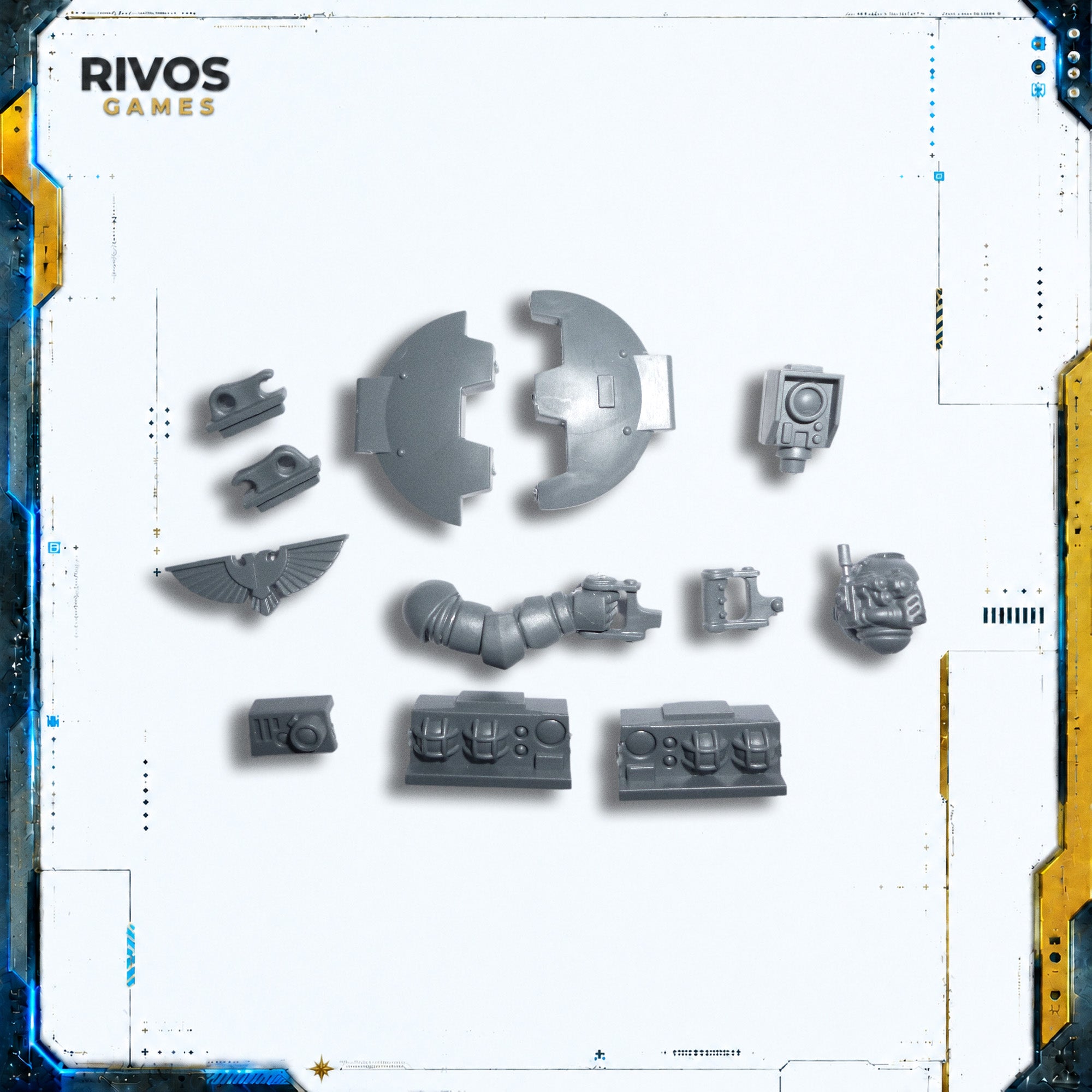 Warhammer 40K Space Marines Primaris Repulsor Accessories - Bits (Bitz)