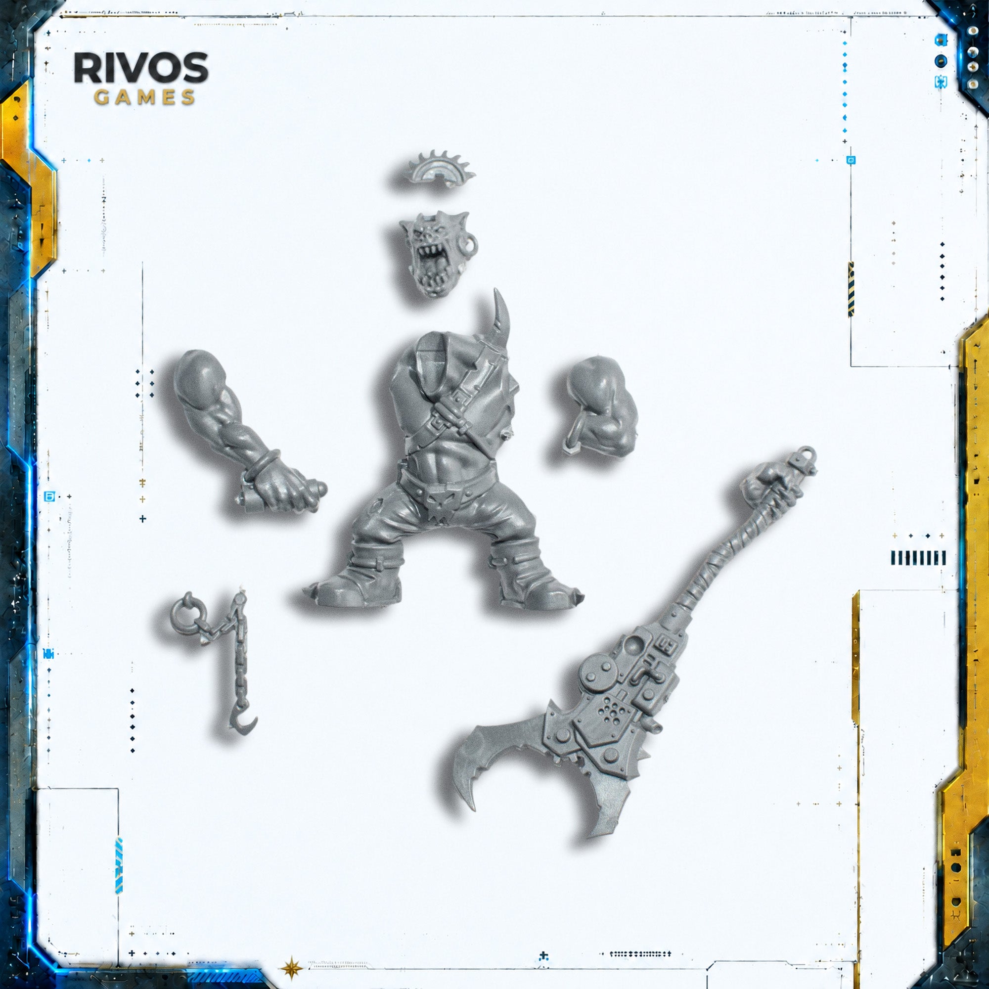 Warhammer 40K Orks Ork Kill Rig Butcha Boy A - Bits (Bitz)