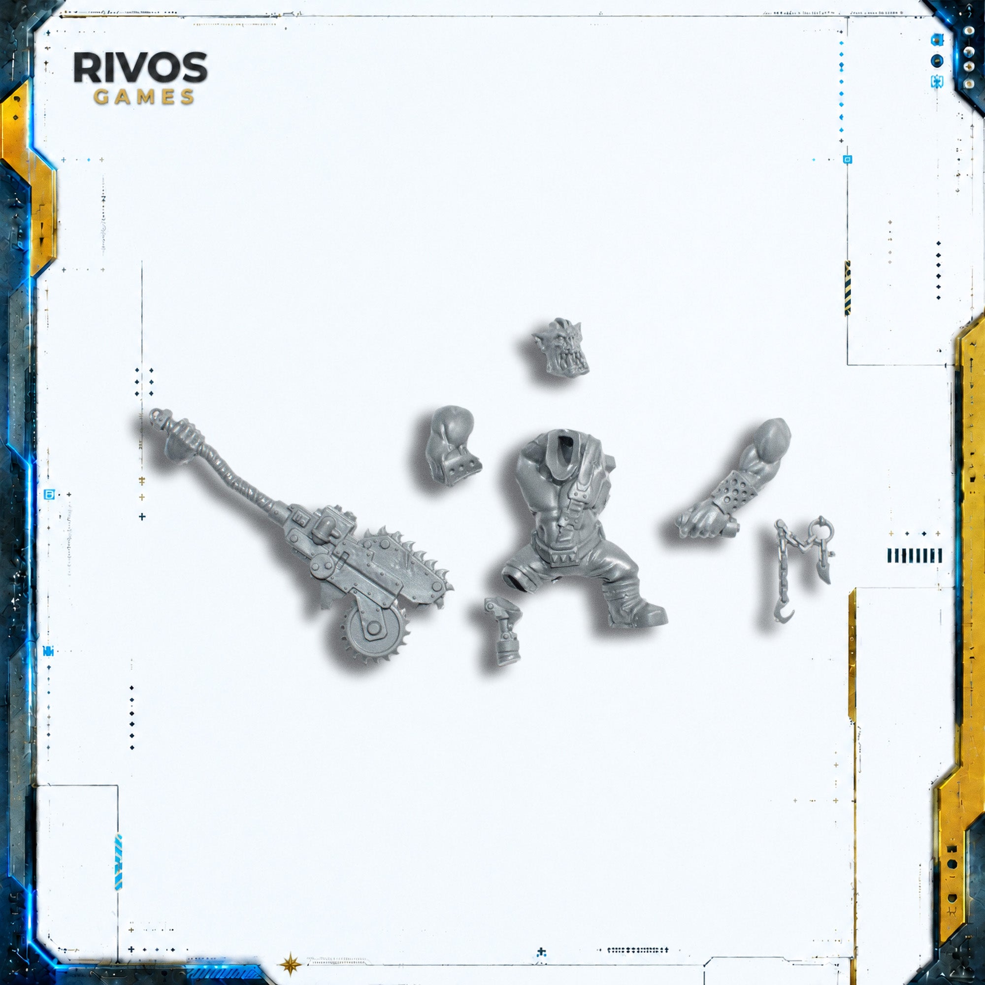 Warhammer 40K Orks Ork Kill Rig Butcha Boy B - Bits (Bitz)