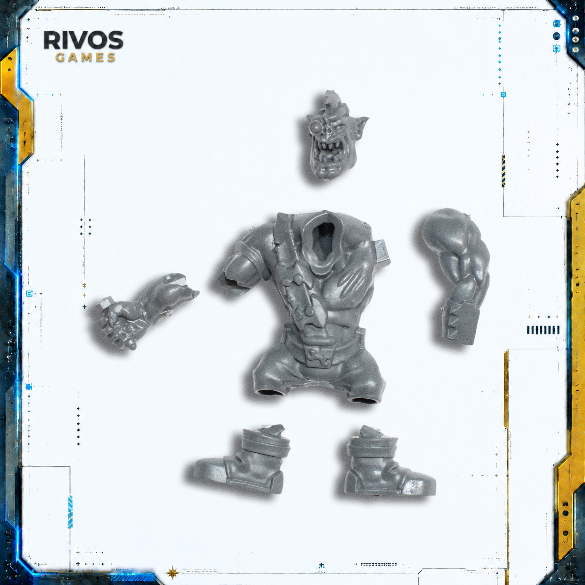 Warhammer 40K Orks Ork Kill Rig Driver - Bits (Bitz)