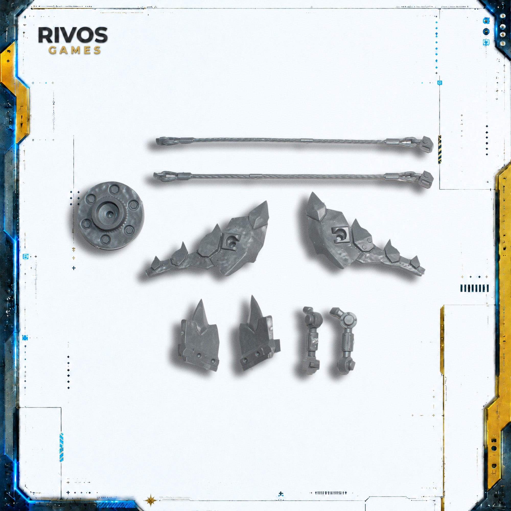 Warhammer 40K Orks Ork Kill Rig Accessories - Bits (Bitz)