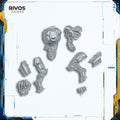 Warhammer 40K Space Wolves Wulfen Legs and Torso E - Bits (Bitz)