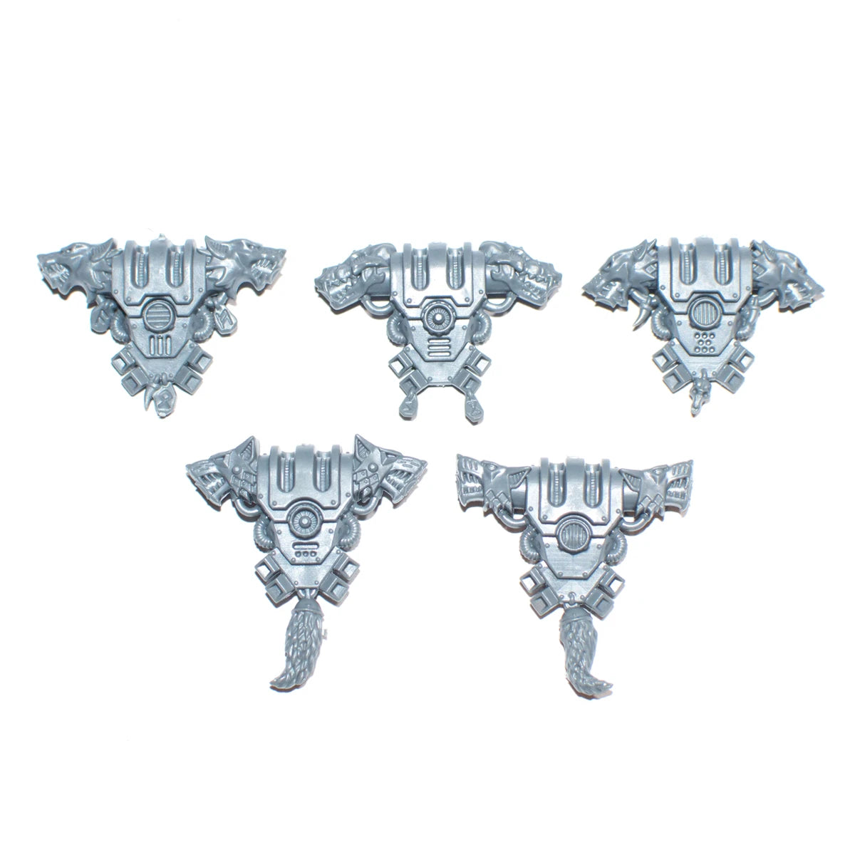 Warhammer 40K Space Wolves Wulfen Backpacks x 5 Bits Bitz
