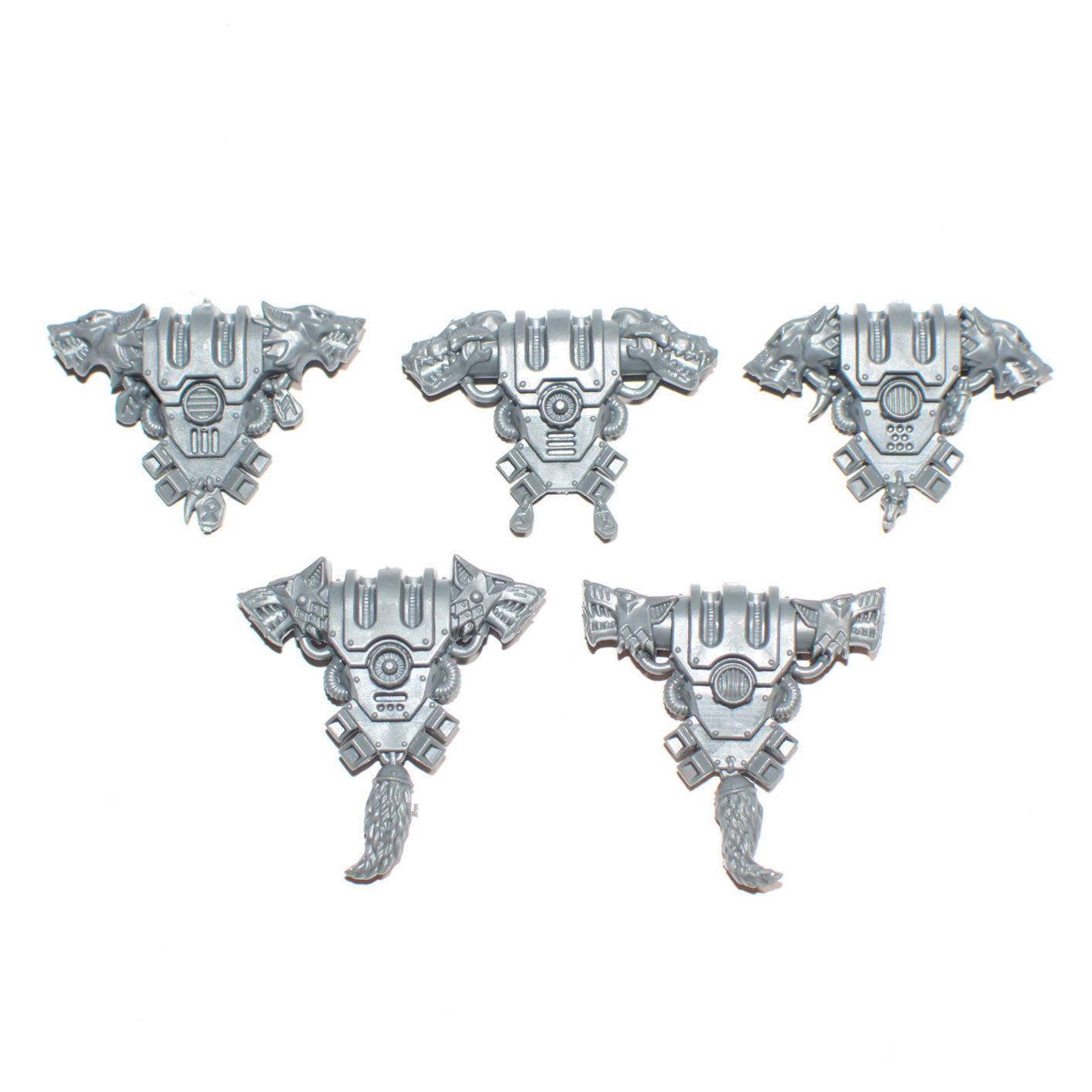 Space Wolves Wulfen Backpacks x 5 - Warhammer - Kitbash Bit