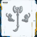 Warhammer 40K Space Wolves Wulfen Great Frost Axe A - Bits (Bitz)