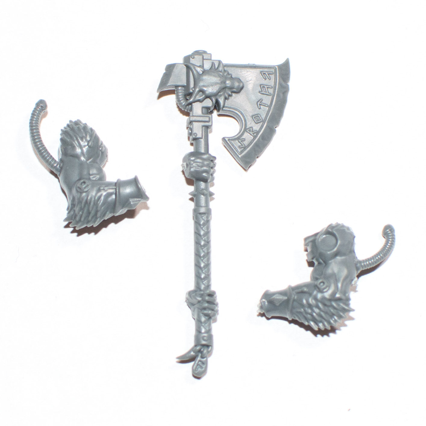 Space Wolves Wulfen Great Frost Axe B - Warhammer - Authentic Sprue