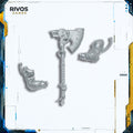 Warhammer 40K Space Wolves Wulfen Great Frost Axe D - Bits (Bitz)