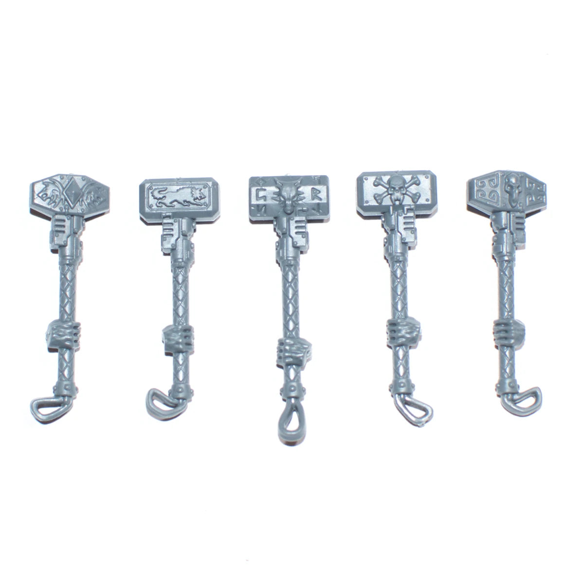 Warhammer 40K Space Wolves Wulfen Thunder Hammers x 5 Bits Bitz