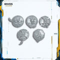 Warhammer 40K Space Wolves Wulfen Storm Shield x 5 - Bits (Bitz)