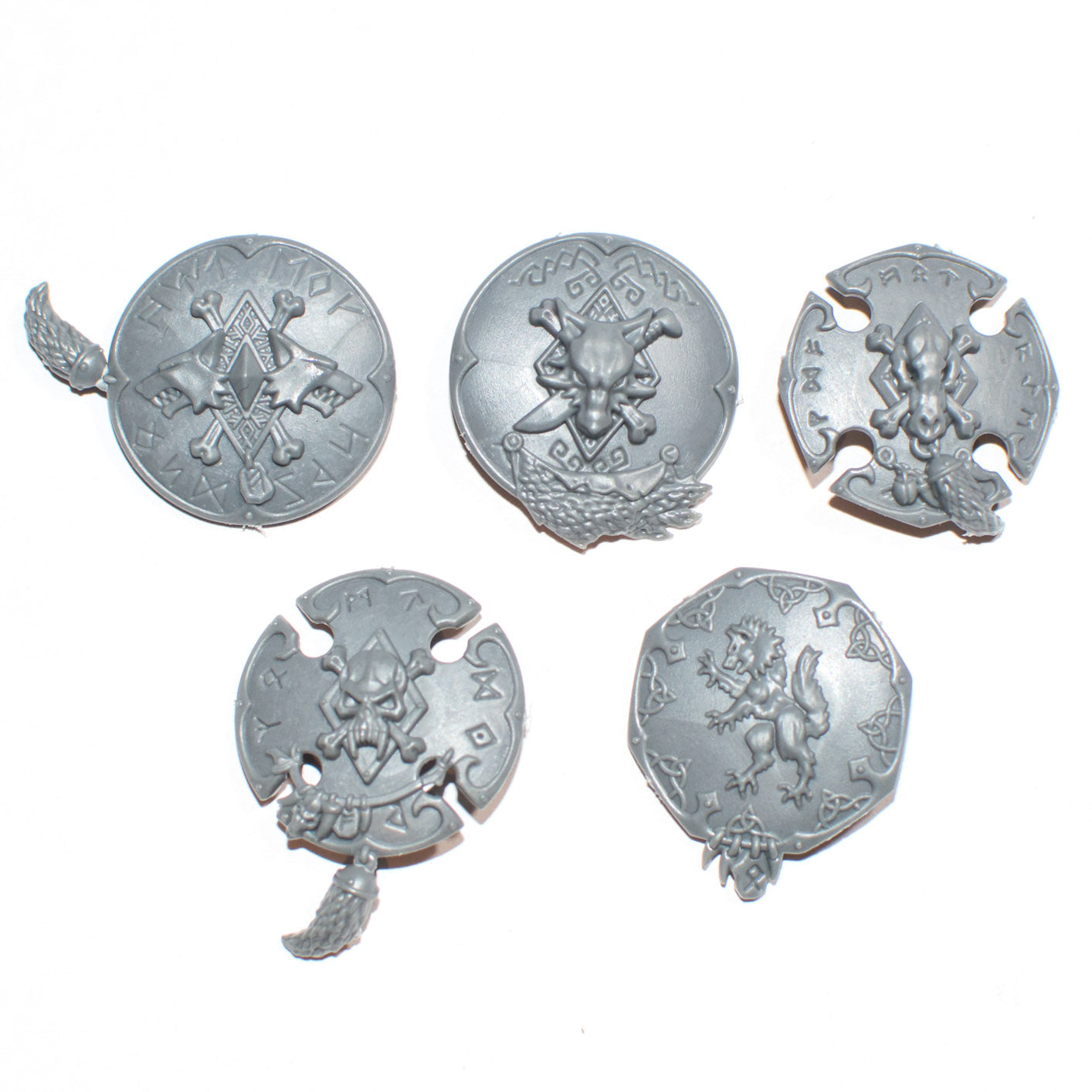 Space Wolves Wulfen Storm Shield x 5 - Warhammer - Kitbash Bit