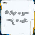 Warhammer 40K Space Wolves Wulfen Frost Claws C - Bits (Bitz)
