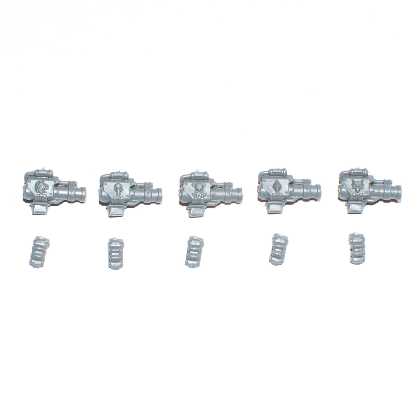 Space Wolves Wulfen Stormfrag Auto Launcher x 5 - Warhammer - Conversion Part