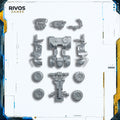 Warhammer 40K Genestealer Cults Atalan Jackals Wolfquad - Bits (Bitz)