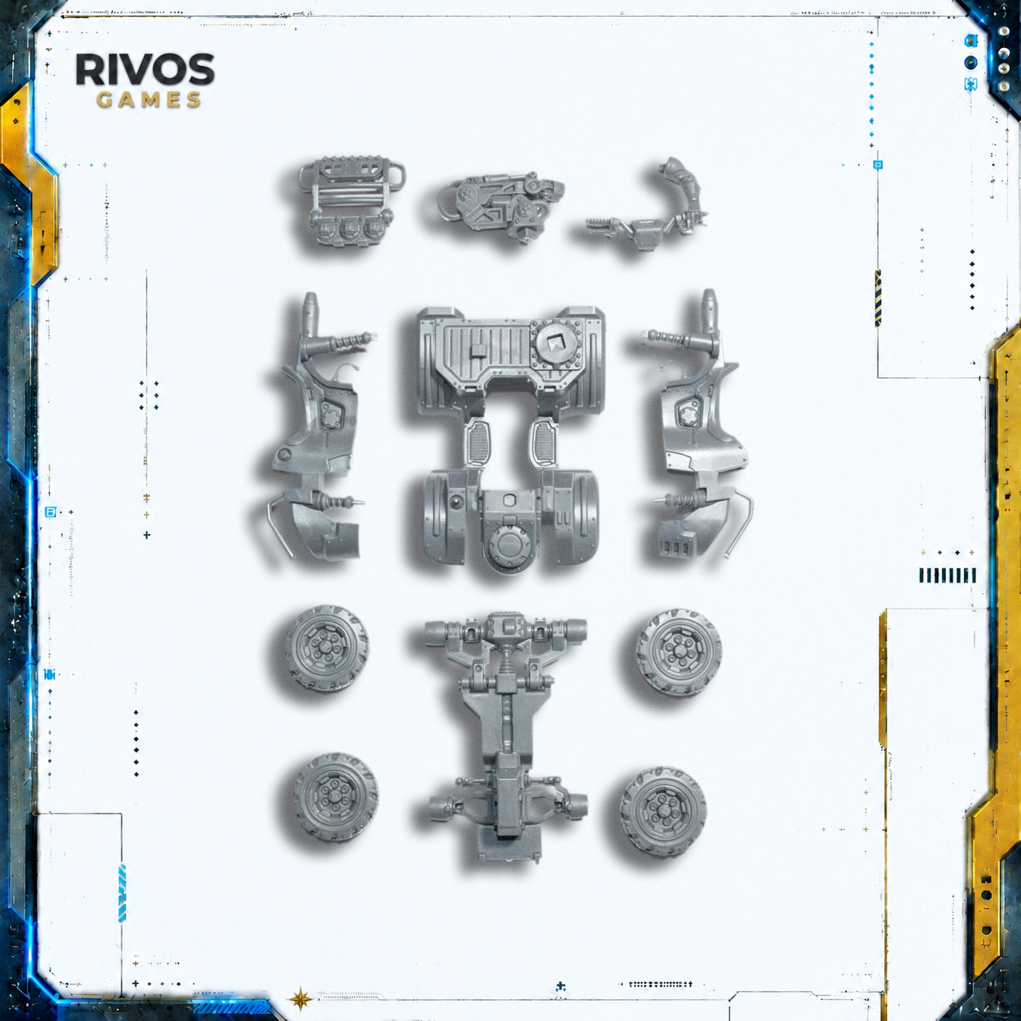 Warhammer 40K Genestealer Cults Atalan Jackals Wolfquad - Bits (Bitz)