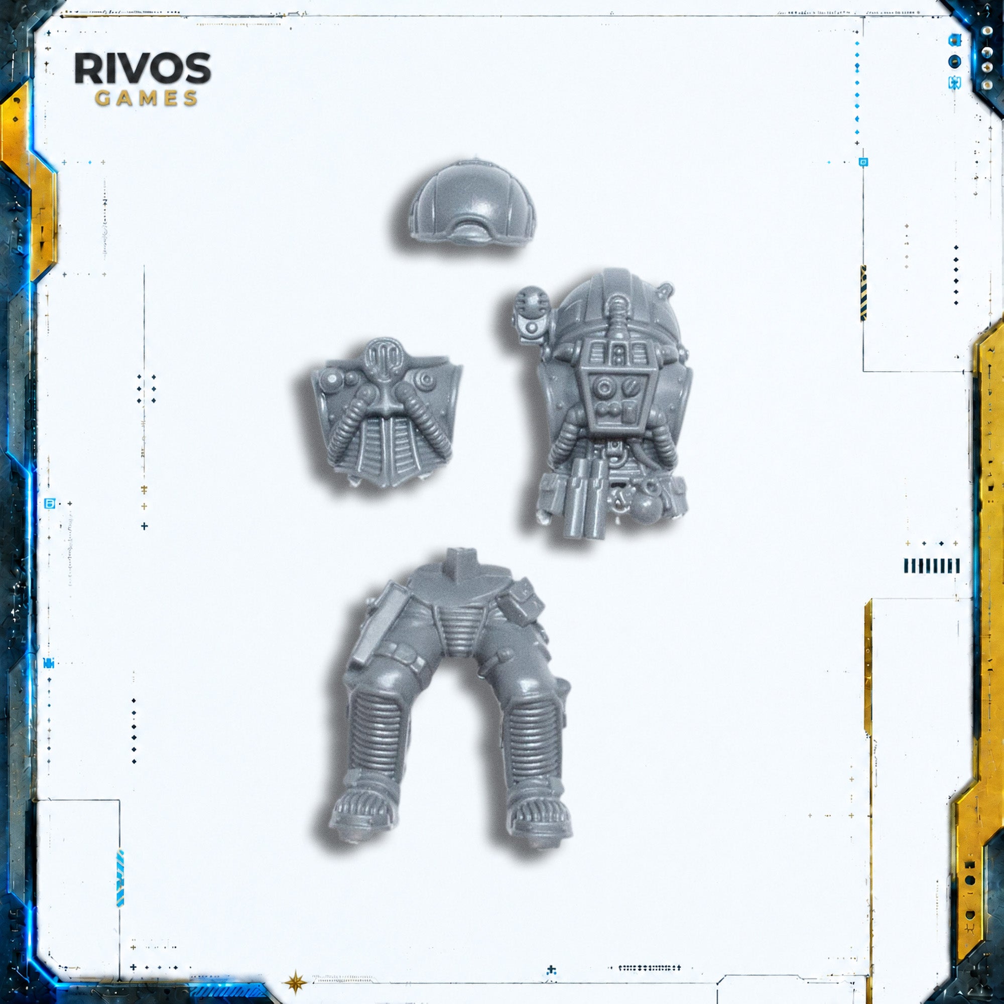 Warhammer 40K Genestealer Cults Atalan Jackals Body A - Bits (Bitz)