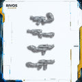 Warhammer 40K Genestealer Cults Atalan Jackals Autopistol x 4 - Bits (Bitz)