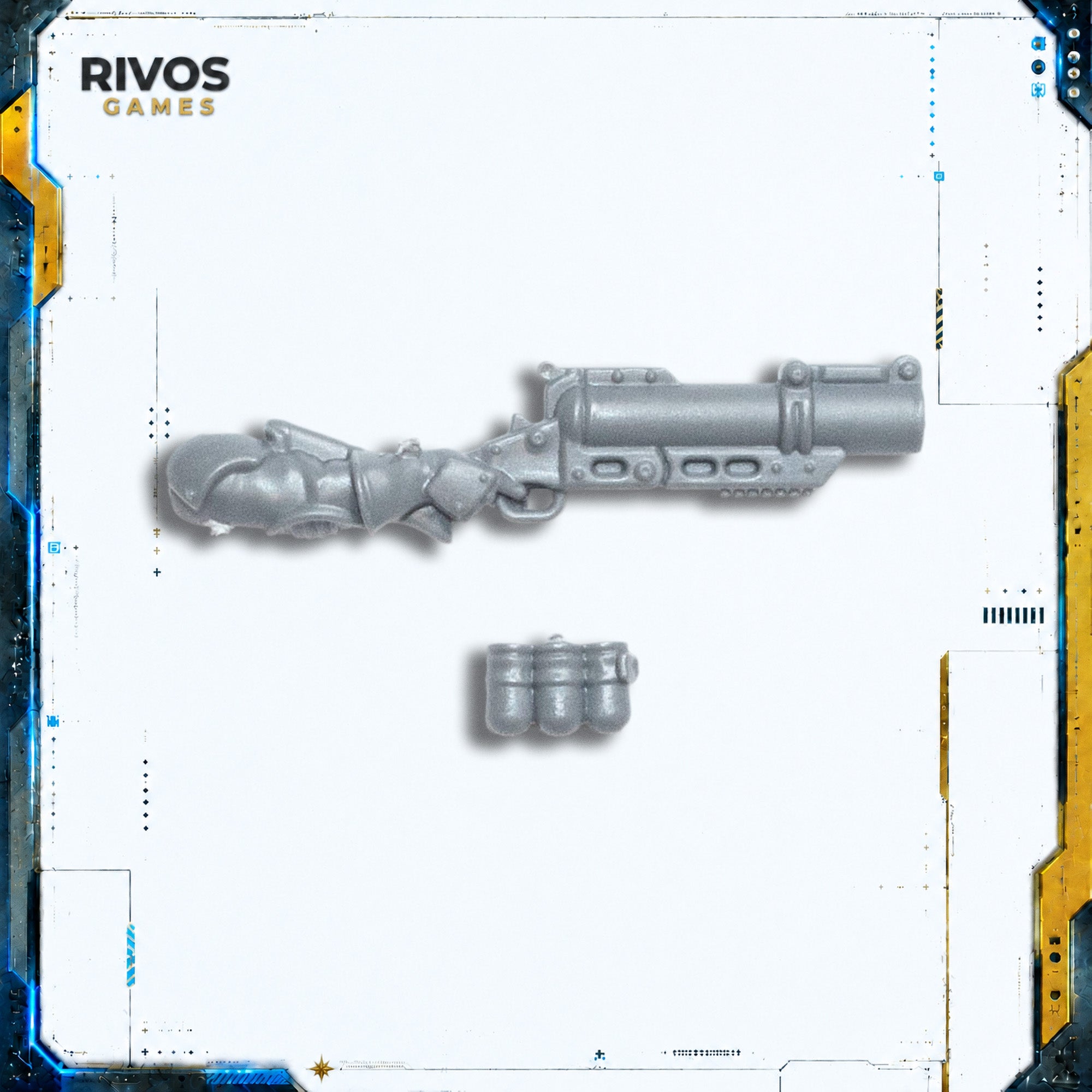 Warhammer 40K Genestealer Cults Atalan Jackals Grenade Launcher - Bits (Bitz)