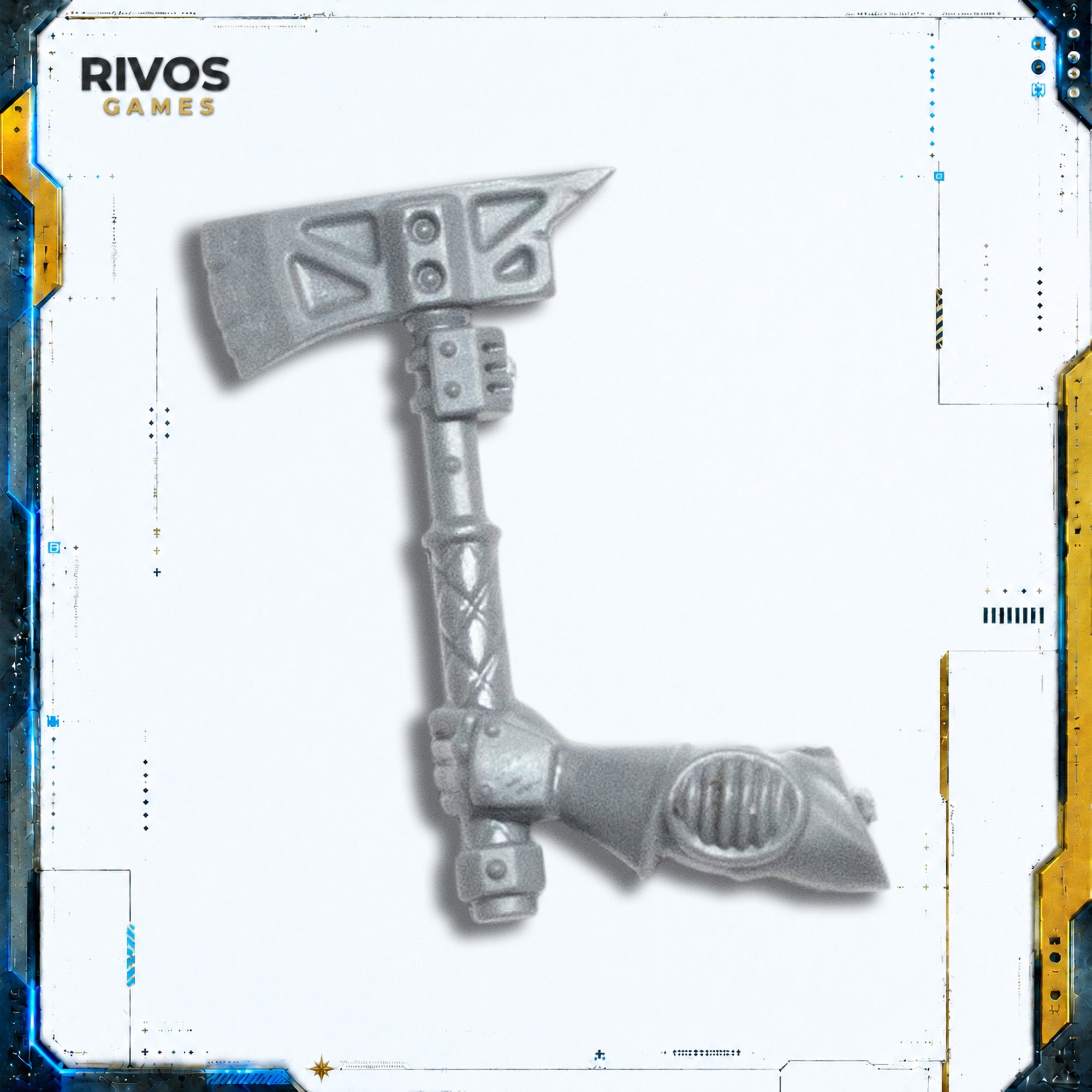 Warhammer 40K Genestealer Cults Atalan Jackals Power Axe - Bits (Bitz)