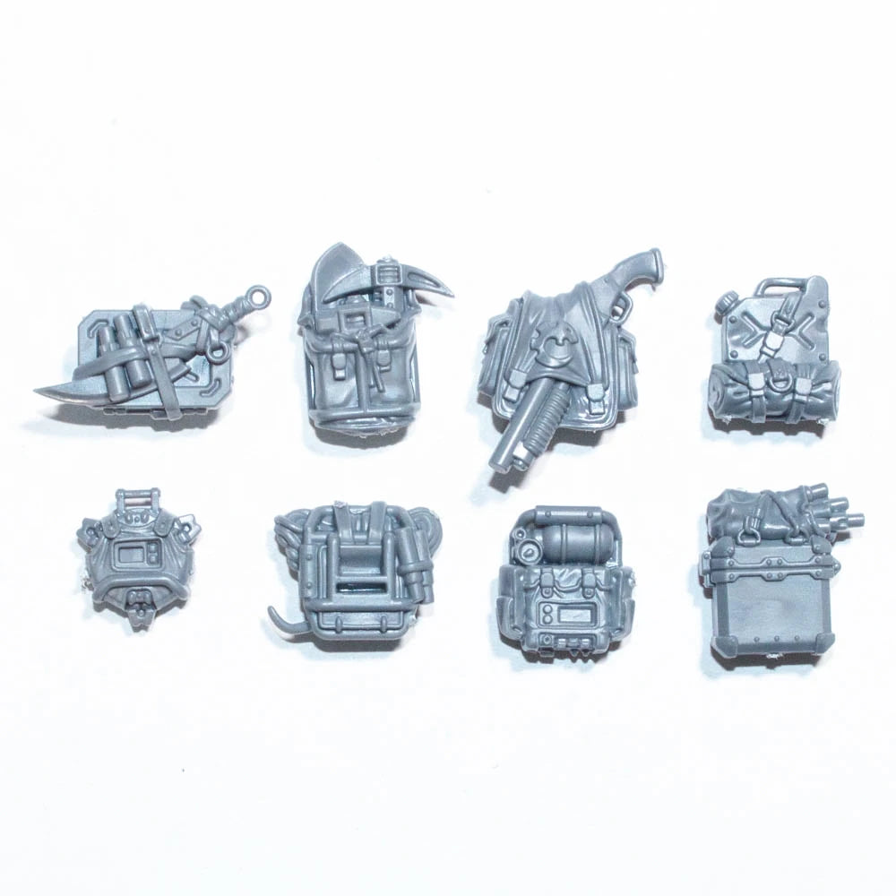 Warhammer 40K Genestealer Cults Atalan Jackals Satchels and Packs Bits Bitz