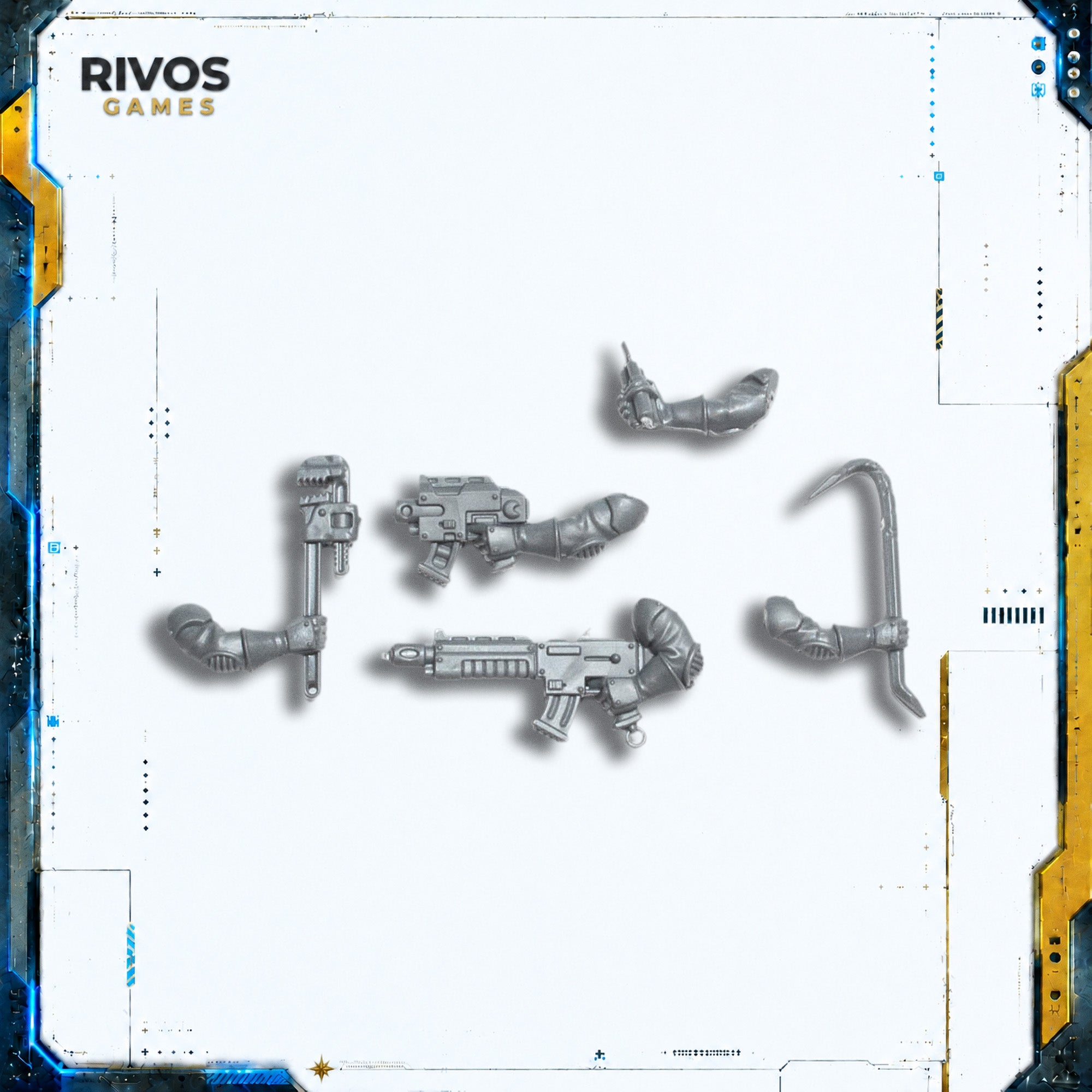Warhammer 40K Genestealer Cults Atalan Jackals Accessories - Bits (Bitz)